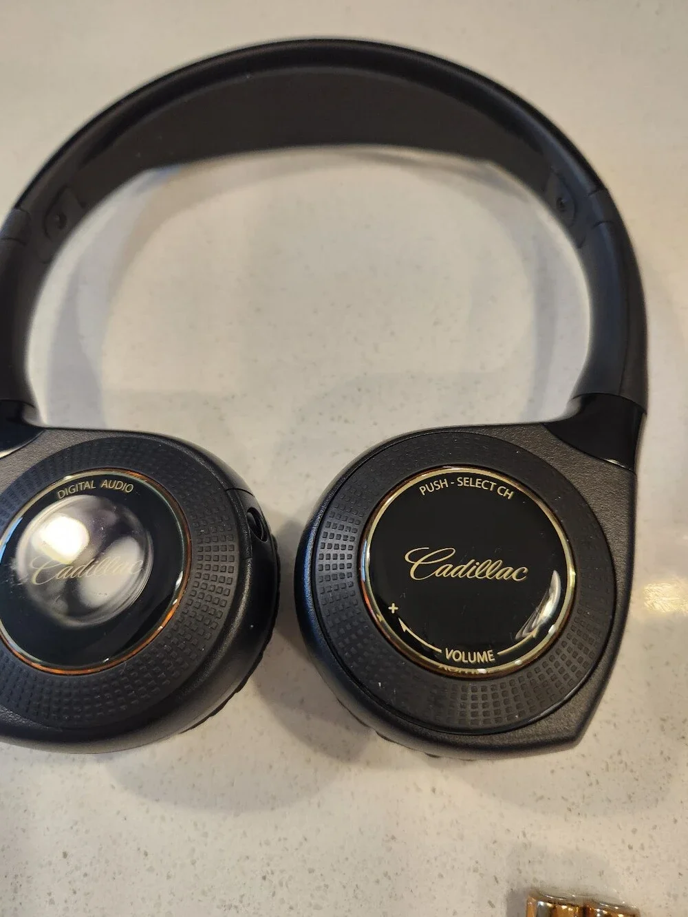 NWOB Cadillac Black Wireless On-Ear Headphones (Pair) Originals